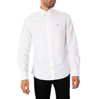 GANT herr Slim Oxford-skjorta Skjorta GANT herr Slim Oxford-skjorta Skjorta