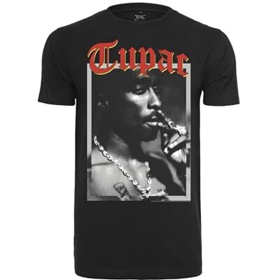 herr Tupac California Love Tee, svart, S herr Tupac California Love Tee, svart, S