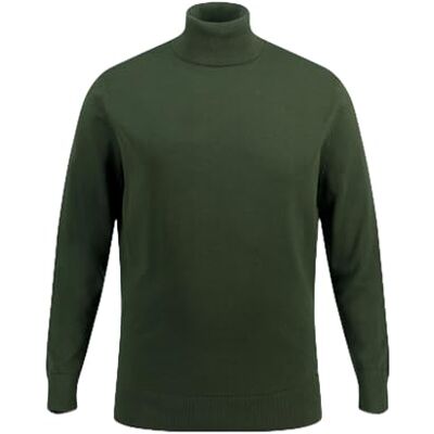JP 1880 , herr, stora storlekar, polotröja, finstickad, Mörkgrön, 3XL JP 1880 , herr, stora storlekar, polotröja, finstickad, Mörkgrön, 3XL