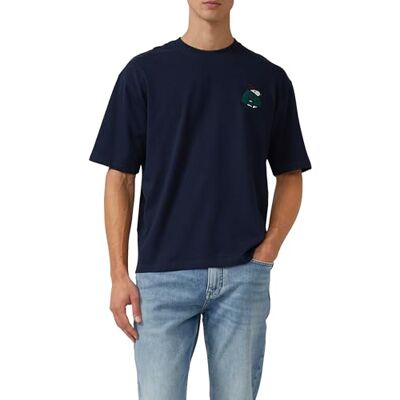 s.Oliver T-shirt med Peanuts-konstverk i avslappnad passform, 59d2_marinblå, S s.Oliver T-shirt med Peanuts-konstverk i avslappnad passform, 59d2_marinblå, S