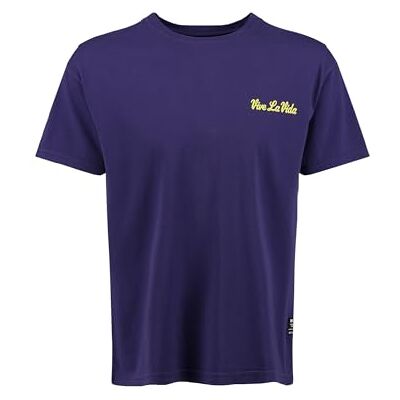 KEY LARGO KEYLARGO T-shirt för män MT KLVIVE LA VIDA, Mulberry (1340), M KEY LARGO KEYLARGO T-shirt för män MT KLVIVE LA VIDA, Mulberry (1340), M