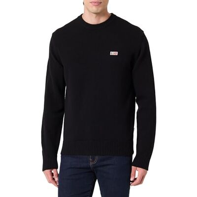 Napapijri Didier Sweater Svart, Svart, L Napapijri Didier Sweater Svart, Svart, L