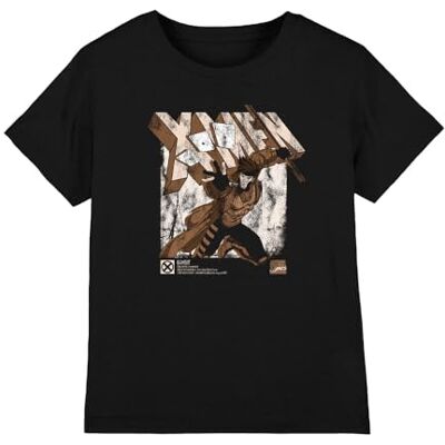 Marvel mandarin creative ltd X-Men gambit info unisex barn t-shirt, svart, 5-6 år, Svart, 5-6 År Marvel mandarin creative ltd X-Men gambit info unisex barn t-shirt, svart, 5-6 år, Svart, 5-6 År
