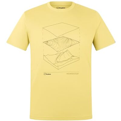 Berghaus mäns vardagliga element t-shirt, oljefrö, S Berghaus mäns vardagliga element t-shirt, oljefrö, S