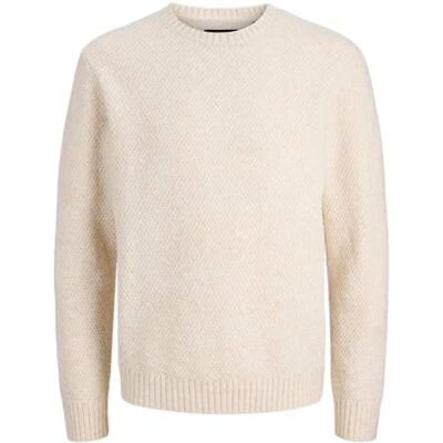 JACK & JONES Jprblawilson stickad crew neck, Molndansare, S JACK & JONES Jprblawilson stickad crew neck, Molndansare, S