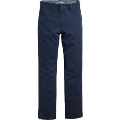 Levi's Herr XX Chino autentiska raka byxor, Navy Blazer Soft Gd, 32W / 30L Levi's Herr XX Chino autentiska raka byxor, Navy Blazer Soft Gd, 32W / 30L