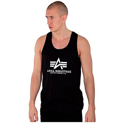 Alpha Industries Basic Tank BB-Linne för män Dark Olive Alpha Industries Basic Tank BB-Linne för män Dark Olive