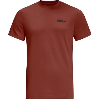 Jack Wolfskin Essential T-Shirt herr, Intensiv rost, XL Jack Wolfskin Essential T-Shirt herr, Intensiv rost, XL