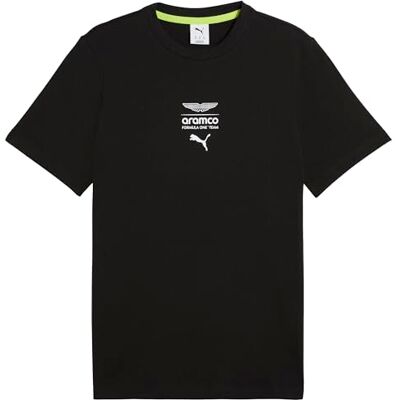 PUMA AMF1 Essential Logo Tee 1 (Regular) Black PUMA AMF1 Essential Logo Tee 1 (Regular) Black