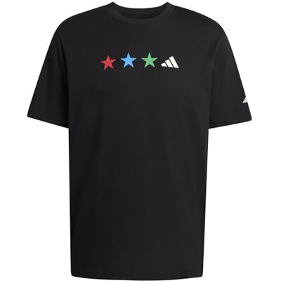 adidas Mezczyzni FIFA WC MAP GRAPHIC T-SHIRT, black, S adidas Mezczyzni FIFA WC MAP GRAPHIC T-SHIRT, black, S