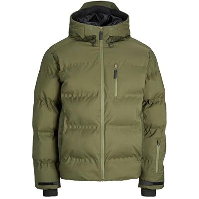 JACK & JONES Jcosweep stämpel Sn Jacket, grön, XXL herr, Färg: grön, XXL JACK & JONES Jcosweep stämpel Sn Jacket, grön, XXL herr, Färg: grön, XXL