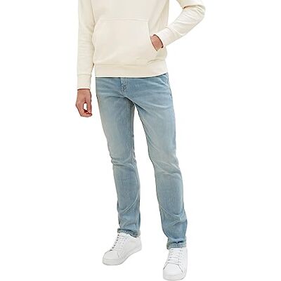 TOM TAILOR Josh Regular Slim Jeans, 10142 – Light Stone Blue Denim, 29W / 32L TOM TAILOR Josh Regular Slim Jeans, 10142 – Light Stone Blue Denim, 29W / 32L