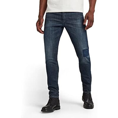 G-STAR RAW herr Jeans 3301 Slim Fit, Blå (sliten i Hale Navy Restored Bc), 27W / 30L G-STAR RAW herr Jeans 3301 Slim Fit, Blå (sliten i Hale Navy Restored Bc), 27W / 30L