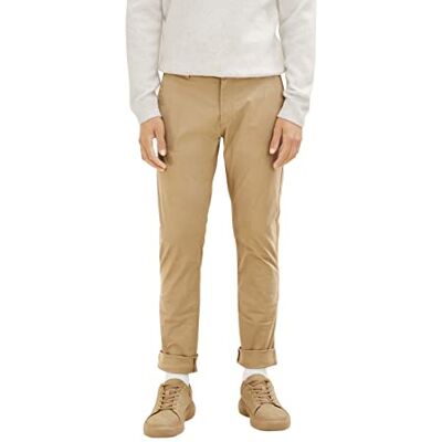 TOM TAILOR Herr Chino byxor med stretch 1032870, 11610 Splashy Sand, 32W / 32L TOM TAILOR Herr Chino byxor med stretch 1032870, 11610 Splashy Sand, 32W / 32L