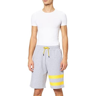 Dortmund Borussia Unisex BVB klassiska shorts, GRÅ, M Dortmund Borussia Unisex BVB klassiska shorts, GRÅ, M