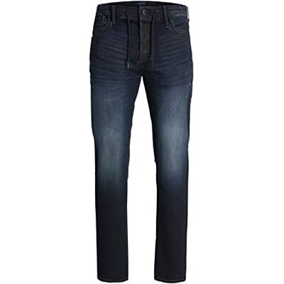 JACK & JONES Herr JJIMIKE JJGALAXY GE 288 jeans, blå denim, 33/32, Blå denim, 33W x 32L JACK & JONES Herr JJIMIKE JJGALAXY GE 288 jeans, blå denim, 33/32, Blå denim, 33W x 32L
