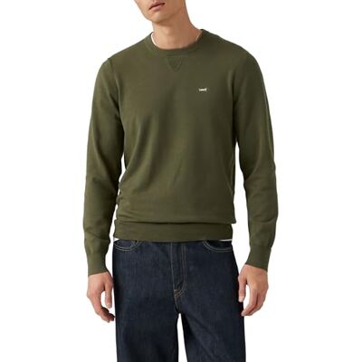 Levi's Lightweight Housemark sweatshirt för män, Djup, S Levi's Lightweight Housemark sweatshirt för män, Djup, S