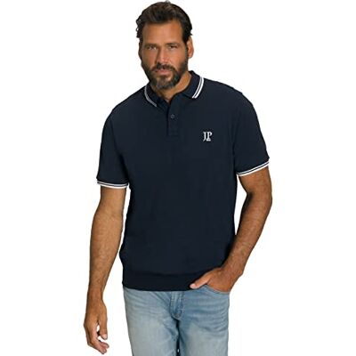JP 1880 Pikétröja för män, magpassform, piqué, halv ärm, upp till 8 XL skjorta, nattblå, L JP 1880 Pikétröja för män, magpassform, piqué, halv ärm, upp till 8 XL skjorta, nattblå, L