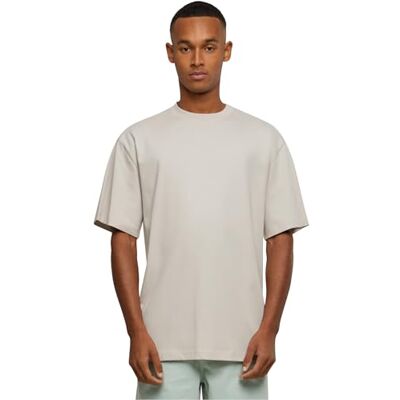 Urban Classics Lång T-shirt för män, överdimensionerad kortärmad t-shirt med tappade axlar, 100% jersey-bomull, Kunglig, L Urban Classics Lång T-shirt för män, överdimensionerad kortärmad t-shirt med tappade axlar, 100% jersey-bomull, Kunglig, L