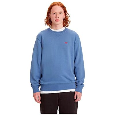 Levi's herr Sweatshirt New Original Crew, Moonlight Blue, XS Levi's herr Sweatshirt New Original Crew, Moonlight Blue, XS