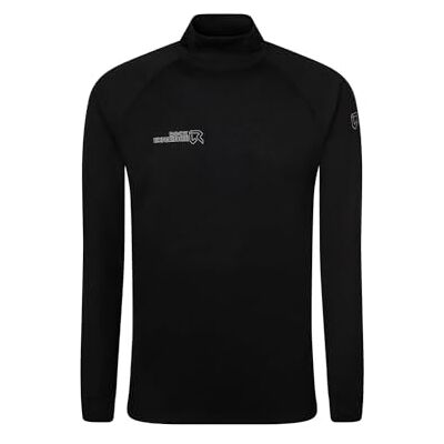 Rock Experience REMU00051-0208 Heaven Turtle Neck LS Man T-Shirt Herr T-Shirt Caviar L, Kaviar, L Rock Experience REMU00051-0208 Heaven Turtle Neck LS Man T-Shirt Herr T-Shirt Caviar L, Kaviar, L