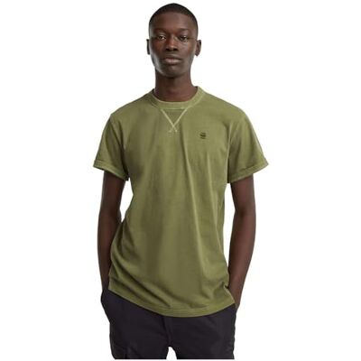 G-STAR RAW G-STAR herr Nifous t-shirt, Grön (Shadow Olive Gd D24449-2653-d033), XS G-STAR RAW G-STAR herr Nifous t-shirt, Grön (Shadow Olive Gd D24449-2653-d033), XS