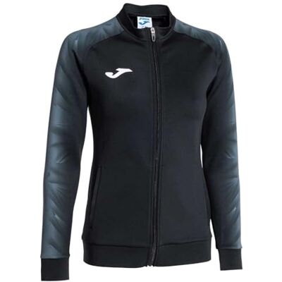 Joma Tröja för män Elite XI Dragkedja, Svart antracit, M Joma Tröja för män Elite XI Dragkedja, Svart antracit, M