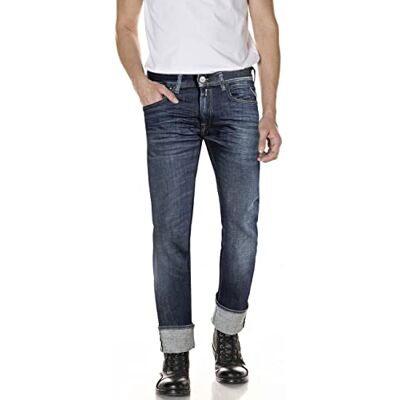 Replay Grover Jeans MA972 .000.285 309 Byxor, Mörkblå, 28W / 32L Replay Grover Jeans MA972 .000.285 309 Byxor, Mörkblå, 28W / 32L