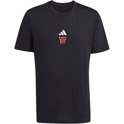 adidas Mezczyzni ANX HOOP GRAPHIC T-SHIRT, black, L adidas Mezczyzni ANX HOOP GRAPHIC T-SHIRT, black, L