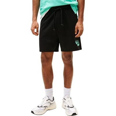 Tommy Jeans herr TJM RLX Stack Logo Sweatshrt EXT DM0DM21803 sweatshorts, svart (svart), XXL, svart (svart), XXL Tommy Jeans herr TJM RLX Stack Logo Sweatshrt EXT DM0DM21803 sweatshorts, svart (svart), XXL, svart (svart), XXL