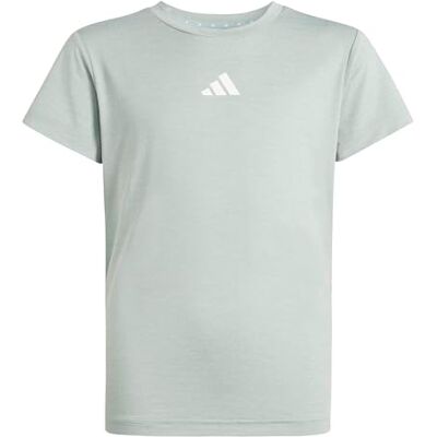 adidas Dziewczynki GOTO PZ T-SHIRT, off white/Wonder Sage/white, 5-6 Years adidas Dziewczynki GOTO PZ T-SHIRT, off white/Wonder Sage/white, 5-6 Years