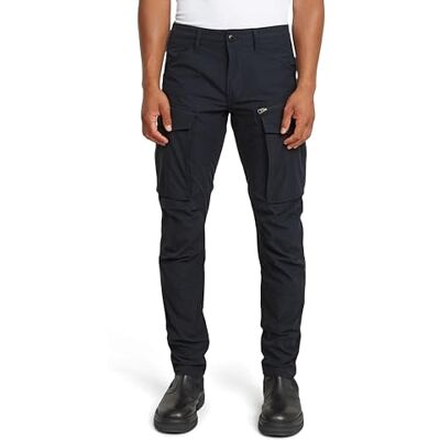 G-STAR RAW G-STAR Herr Rovic Zip 3D Regular Tapered Pants, Blå (Salute D02190-d909-c742), 36W / 36L G-STAR RAW G-STAR Herr Rovic Zip 3D Regular Tapered Pants, Blå (Salute D02190-d909-c742), 36W / 36L
