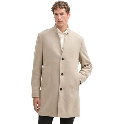 TOM TAILOR Denim herr 1042405 kappa, 35752-ljus beige twill struktur, XXL, 35752 – ljus beige twill struktur, XXL TOM TAILOR Denim herr 1042405 kappa, 35752-ljus beige twill struktur, XXL, 35752 – ljus beige twill struktur, XXL