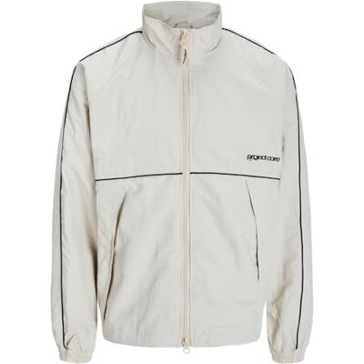 JACK & JONES Jcounion Track jacka Sn, Moonbeam, XS JACK & JONES Jcounion Track jacka Sn, Moonbeam, XS