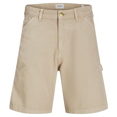 JACK & JONES Shorts för män, lös passform, shorts, Ryes Fields of Rye, XL JACK & JONES Shorts för män, lös passform, shorts, Ryes Fields of Rye, XL