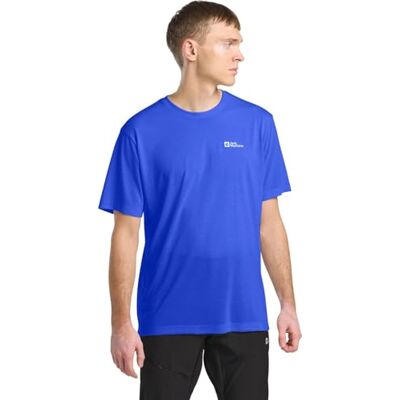 Jack Wolfskin Vonnan S/S T M T-shirt Vibrant Blå, L Herr, Vibrerande blå, L Jack Wolfskin Vonnan S/S T M T-shirt Vibrant Blå, L Herr, Vibrerande blå, L