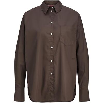 JJXX Jxjamie Ls Relaxed Poplin Shirt WVN Noos, Fästen, XS JJXX Jxjamie Ls Relaxed Poplin Shirt WVN Noos, Fästen, XS