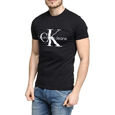 Calvin jeans herr S/S T-shirts, Svart, XXL Calvin jeans herr S/S T-shirts, Svart, XXL