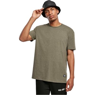 Urban Classics Mäns löst melange t-shirt t-shirt för män Urban Classics Mäns löst melange t-shirt t-shirt för män