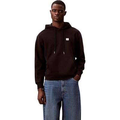 Calvin jeans herr 400GSM TERRY BADGE HOODIE LV04RC274G tröjor, svart (svart), L, svart (svart), L Calvin jeans herr 400GSM TERRY BADGE HOODIE LV04RC274G tröjor, svart (svart), L, svart (svart), L