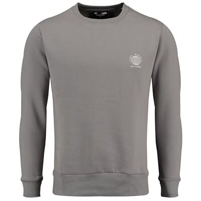 KEY LARGO Herr förseglade memories rund sweatshirt, Ultimate Grey (1125), S KEY LARGO Herr förseglade memories rund sweatshirt, Ultimate Grey (1125), S
