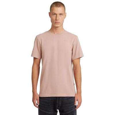 G-STAR Slim Base T-shirt, Rosa (Lt Berry Mist D19070-c723-8147), XXL G-STAR Slim Base T-shirt, Rosa (Lt Berry Mist D19070-c723-8147), XXL
