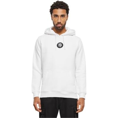 Tee Huvtröja för män, Vit, L Tee Huvtröja för män, Vit, L