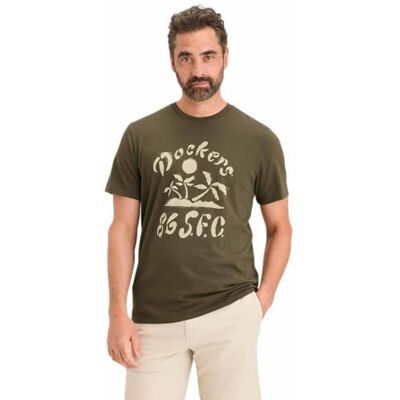 Dockers Graphic Tee Tees Dark Olive (Tidal Foam), Mörk oliv (tidvattenskum), M Dockers Graphic Tee Tees Dark Olive (Tidal Foam), Mörk oliv (tidvattenskum), M