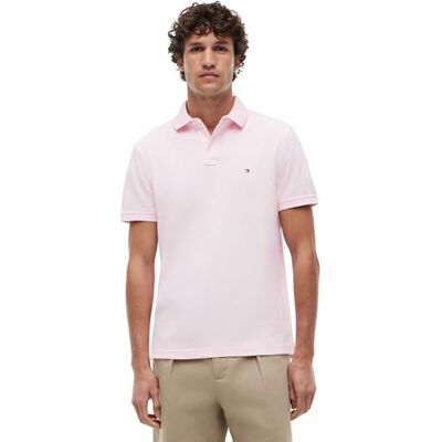 Tommy Hilfiger Herr 1985 Regular Polo Mw0Mw17770, Rosa, XL Tommy Hilfiger Herr 1985 Regular Polo Mw0Mw17770, Rosa, XL