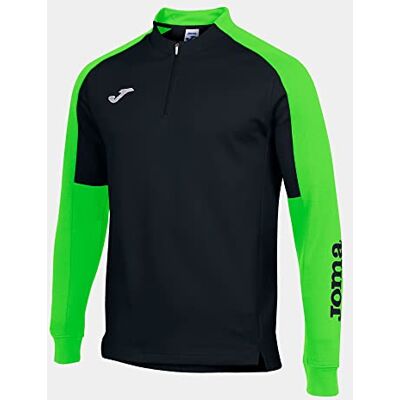 Joma Eco Championship tröja för män, svart/neongrön, S Joma Eco Championship tröja för män, svart/neongrön, S