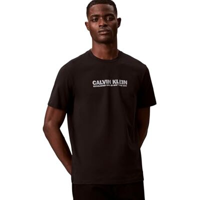 Calvin Herr SS 30s WHSL SP GRAP LV04RE820G, svart, M, svart (svart), M Calvin Herr SS 30s WHSL SP GRAP LV04RE820G, svart, M, svart (svart), M
