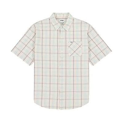 Wrangler Herr 1 PKT Half Placket Shirt, Pale Blush, Large, Blek-rouge, L Wrangler Herr 1 PKT Half Placket Shirt, Pale Blush, Large, Blek-rouge, L