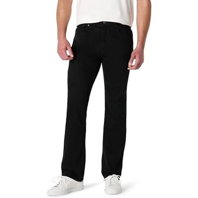 Amazon Essentials herr låg stretch rak passform jeans, Svart, 32W / 28L Amazon Essentials herr låg stretch rak passform jeans, Svart, 32W / 28L