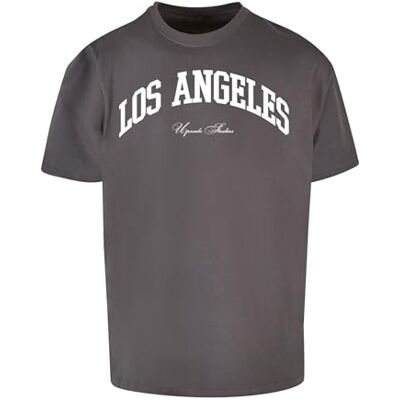 gs1 data protected company 4068059000002 Mister Tee Upscale unisex T-shirt L.A. College Oversize Tee T-shirt med tryck, överdimensionerad passform, streetwear, magnet, XS gs1 data protected company 4068059000002 Mister Tee Upscale unisex T-shirt L.A. College Oversize Tee T-shirt med tryck, överdimensionerad passform, streetwear, magnet, XS